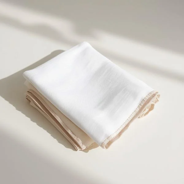 Stylish handkerchiefs as part of accessories collection.