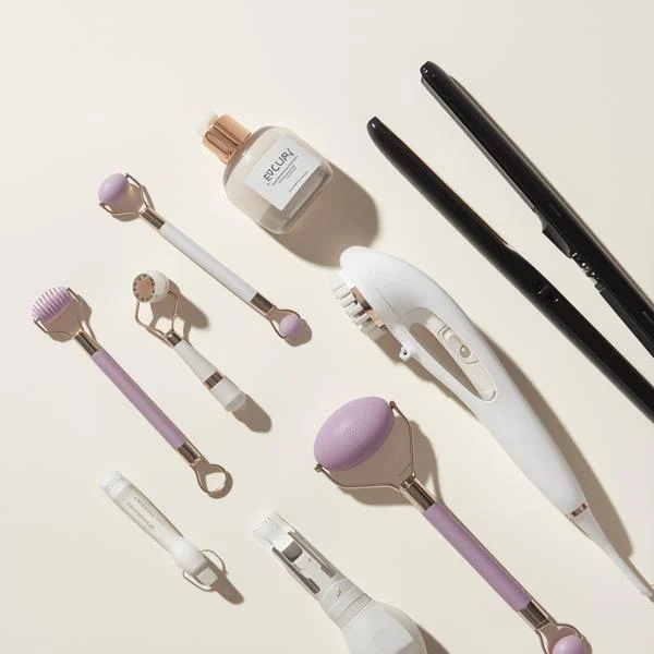 Beauty tools and devices for skincare, makeup, and personal grooming.