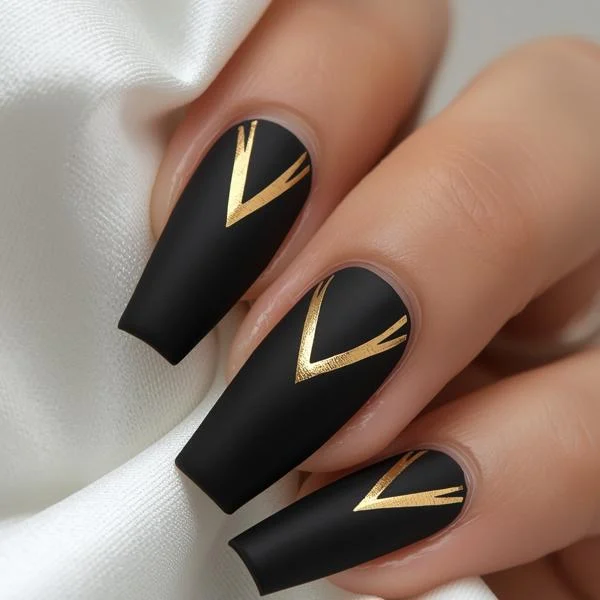 Creative Halloween nail designs with spooky patterns and colors