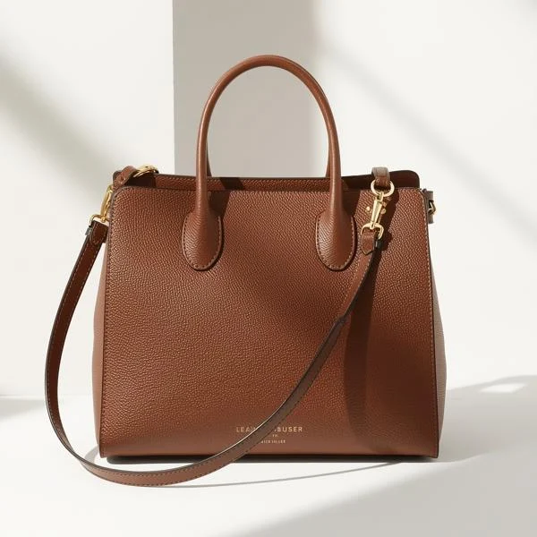Stylish leather handbag, perfect for everyday use and fashion.