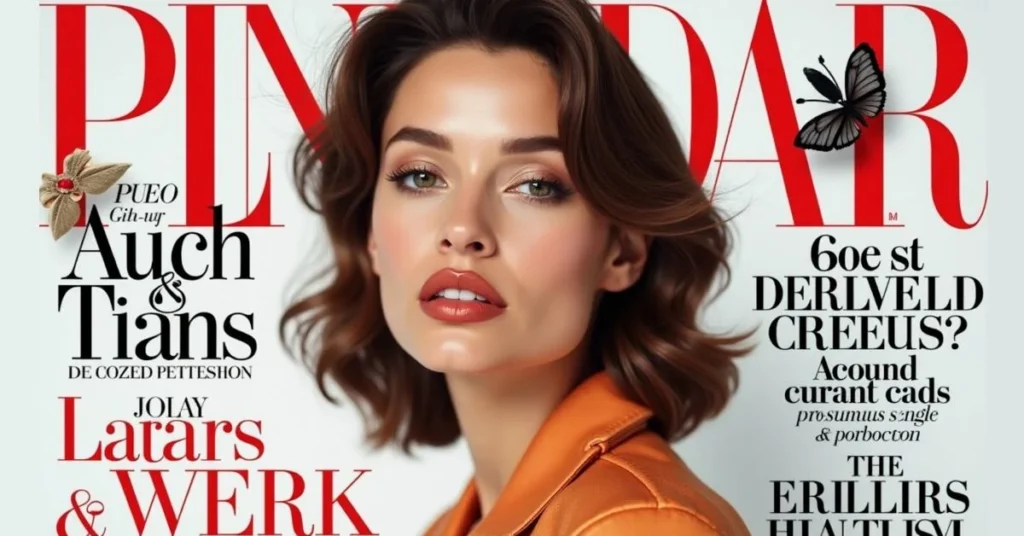 Young woman model with glamorous expression for lifestyle guides.
