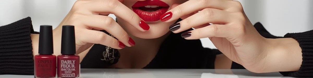 Close-up of stylish and well-maintained nails